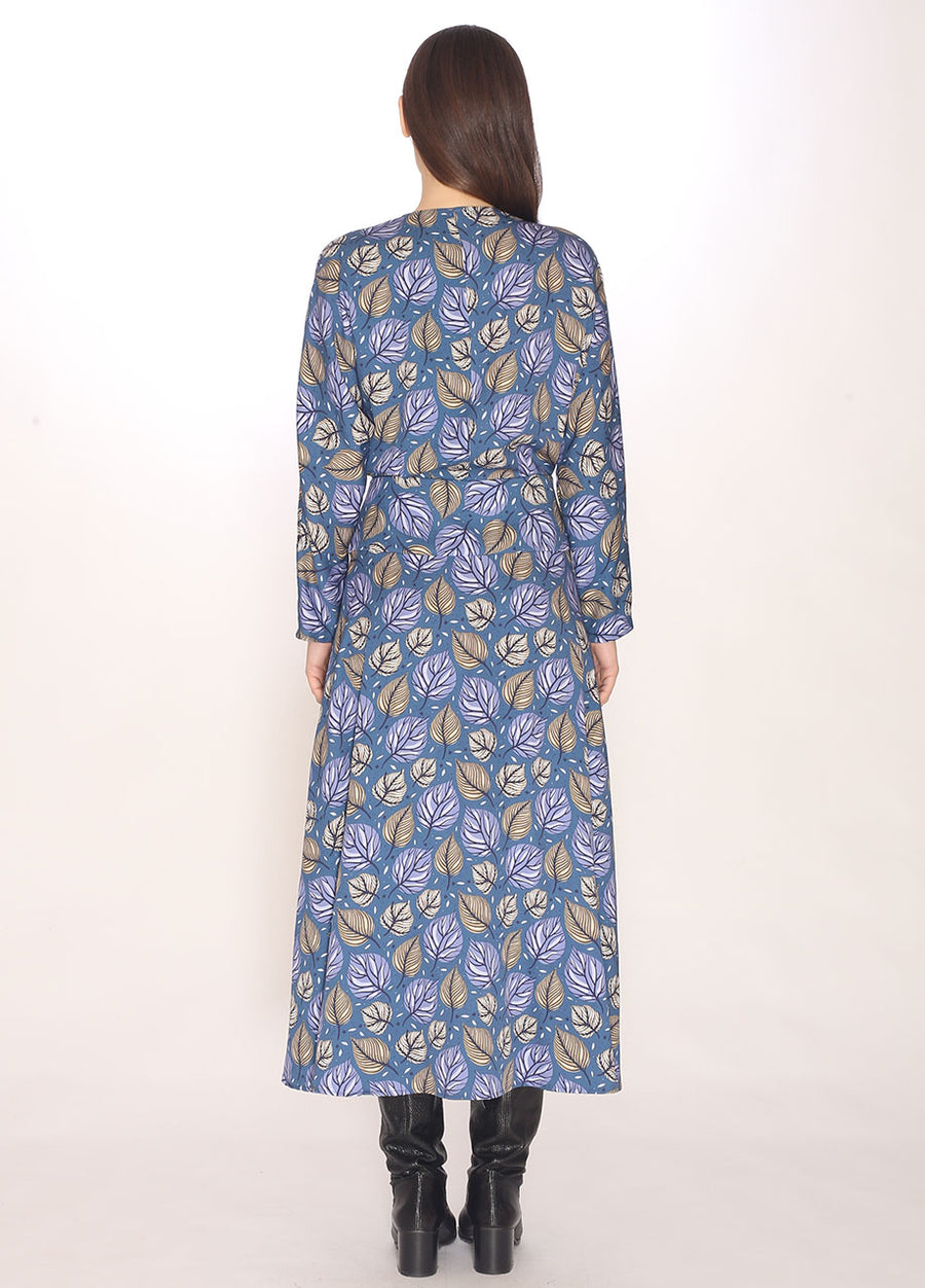 110137_ABITO LUNGO STAMPA FOGLIE