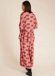 BLUSA CON STAMPA OCCHI