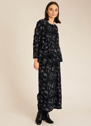 FACES EMBROIDERY SHIRT