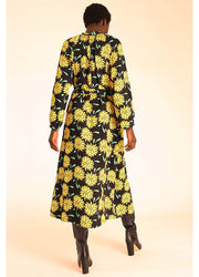 VESTITO CON BOTTONI DAHLIA