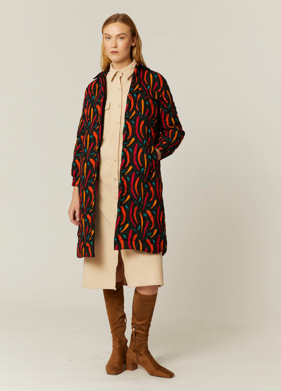 HOT CHILLY QUILTED COAT