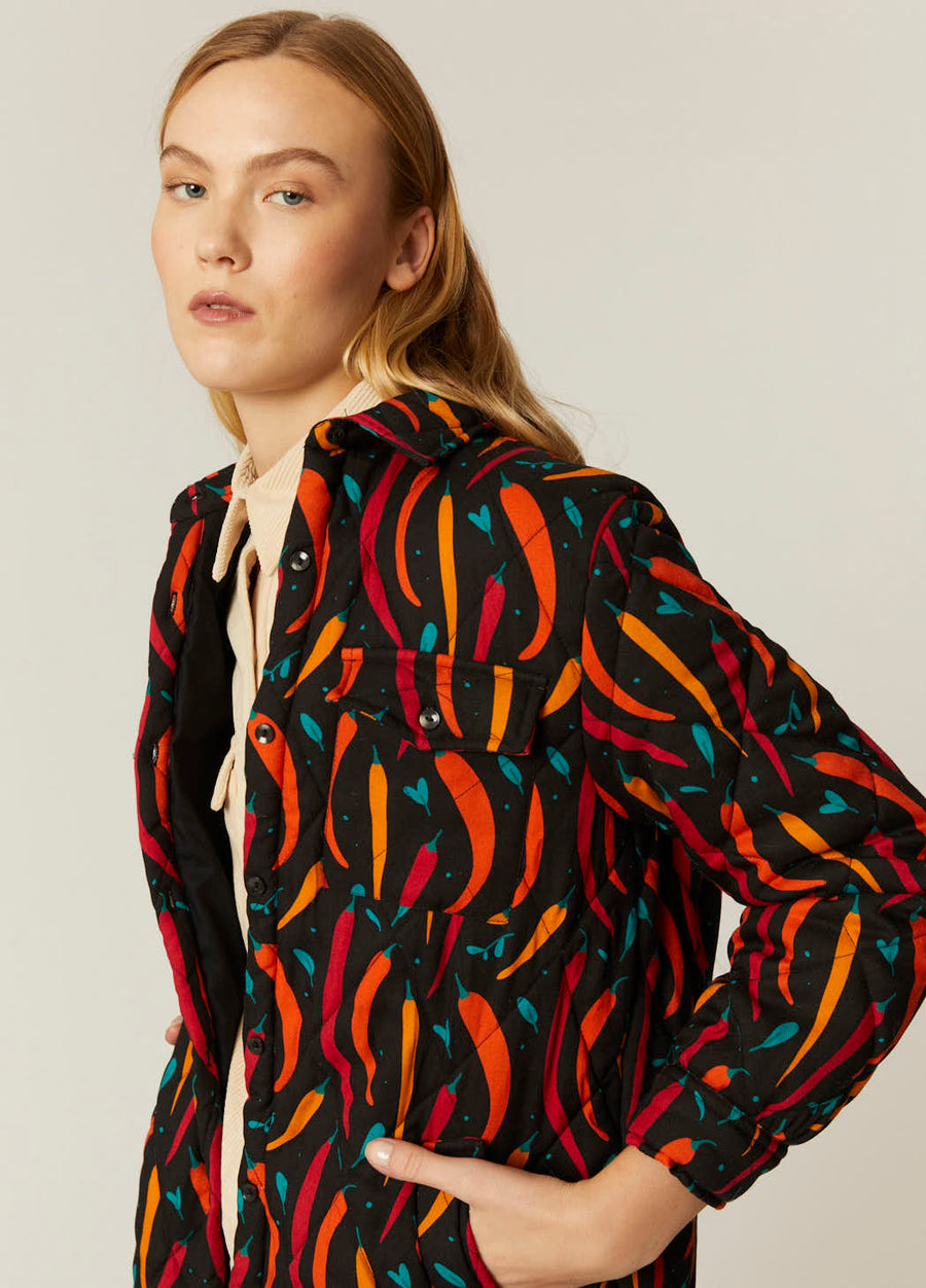 HOT CHILLY QUILTED COAT