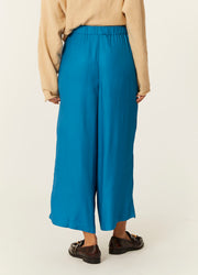 PANTALON ANCHO ECOVERO AZUL