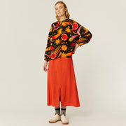 FALDA ECOVERO ROJO