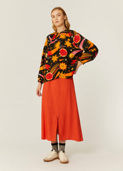 FALDA ECOVERO ROJO