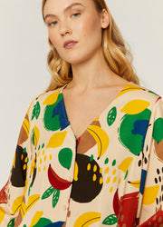 VESTIDO CORTO FRUITY FALL