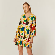 VESTIDO CORTO FRUITY FALL