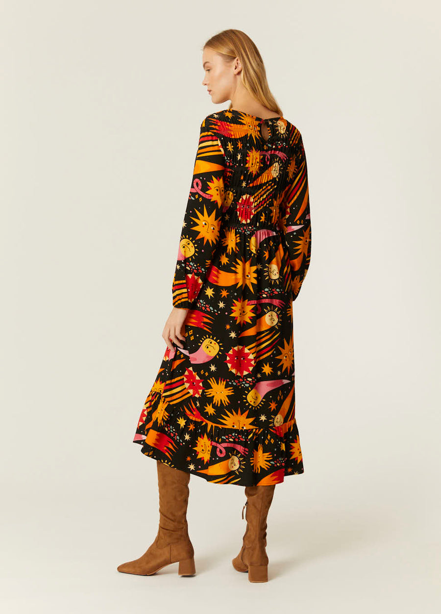 VESTIDO FRUNCIDO COSMOS