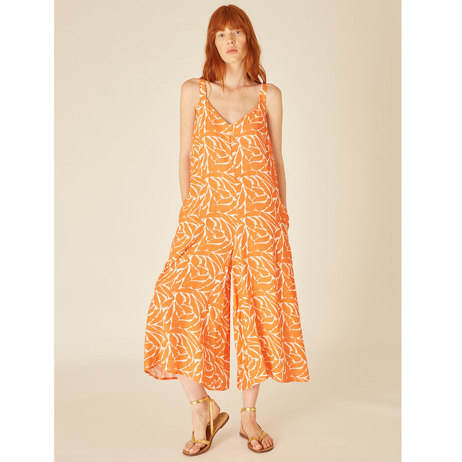 CORAL BRUSH PLAYSUIT