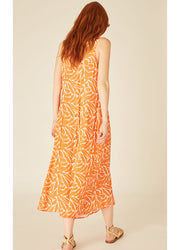 CORAL BRUSH PLAYSUIT