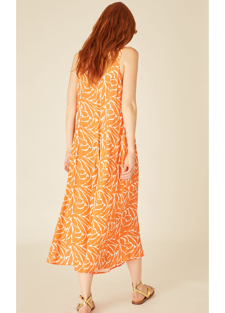 CORAL BRUSH PLAYSUIT