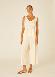 BLUSA EVASÉ CREMA