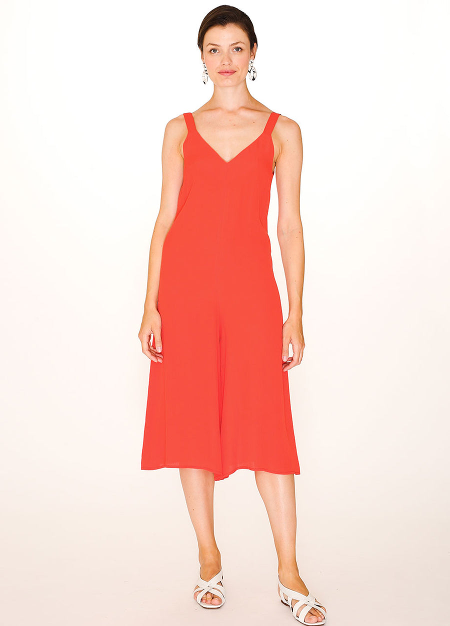 PLAYSUIT MARIE RED