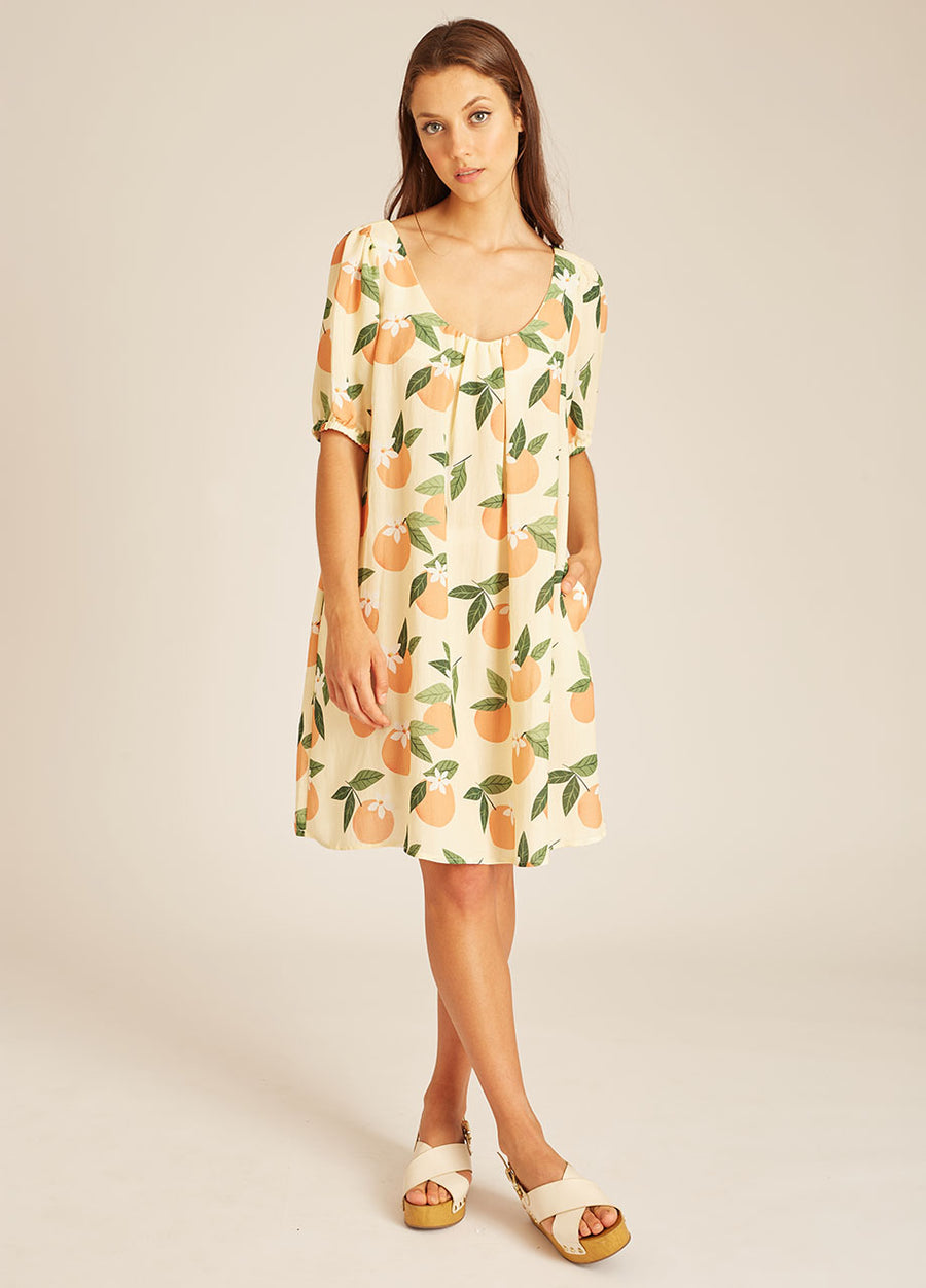ORANGES SHORT DRESS