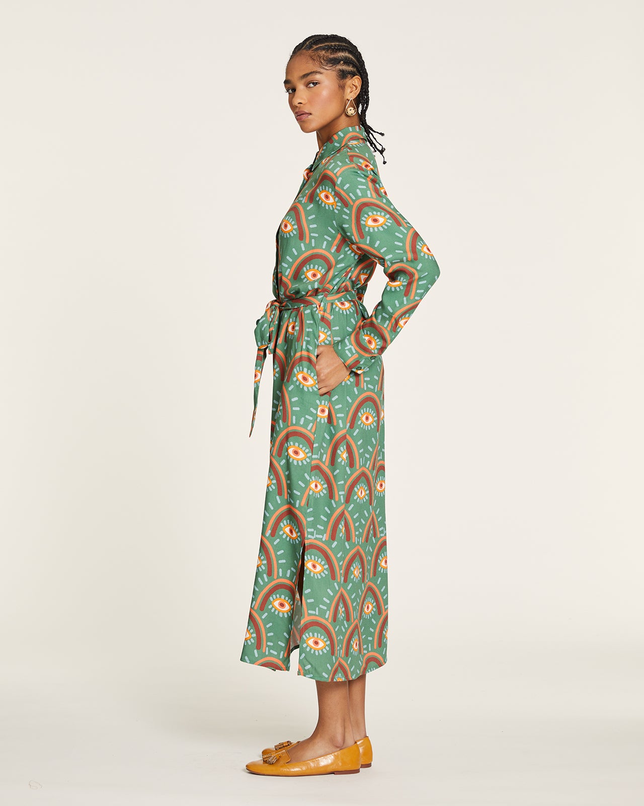 VESTIDO BIG EYES CAMISERO