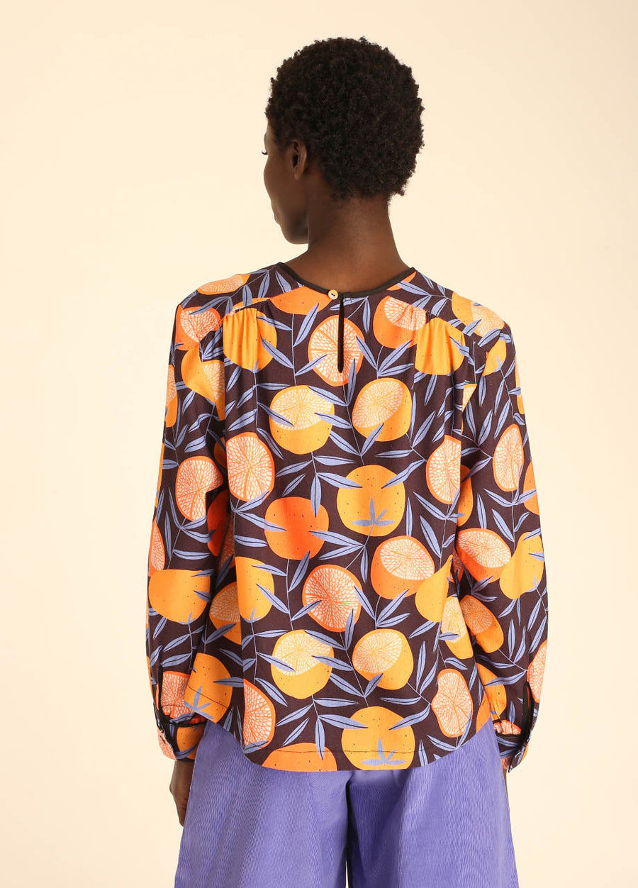 BLUSA ARANCIONE