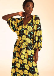 DAHLIA DRESS  BALLOON SLEEVES