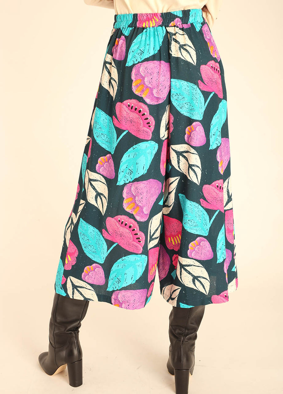 FLORAL CULOTTE