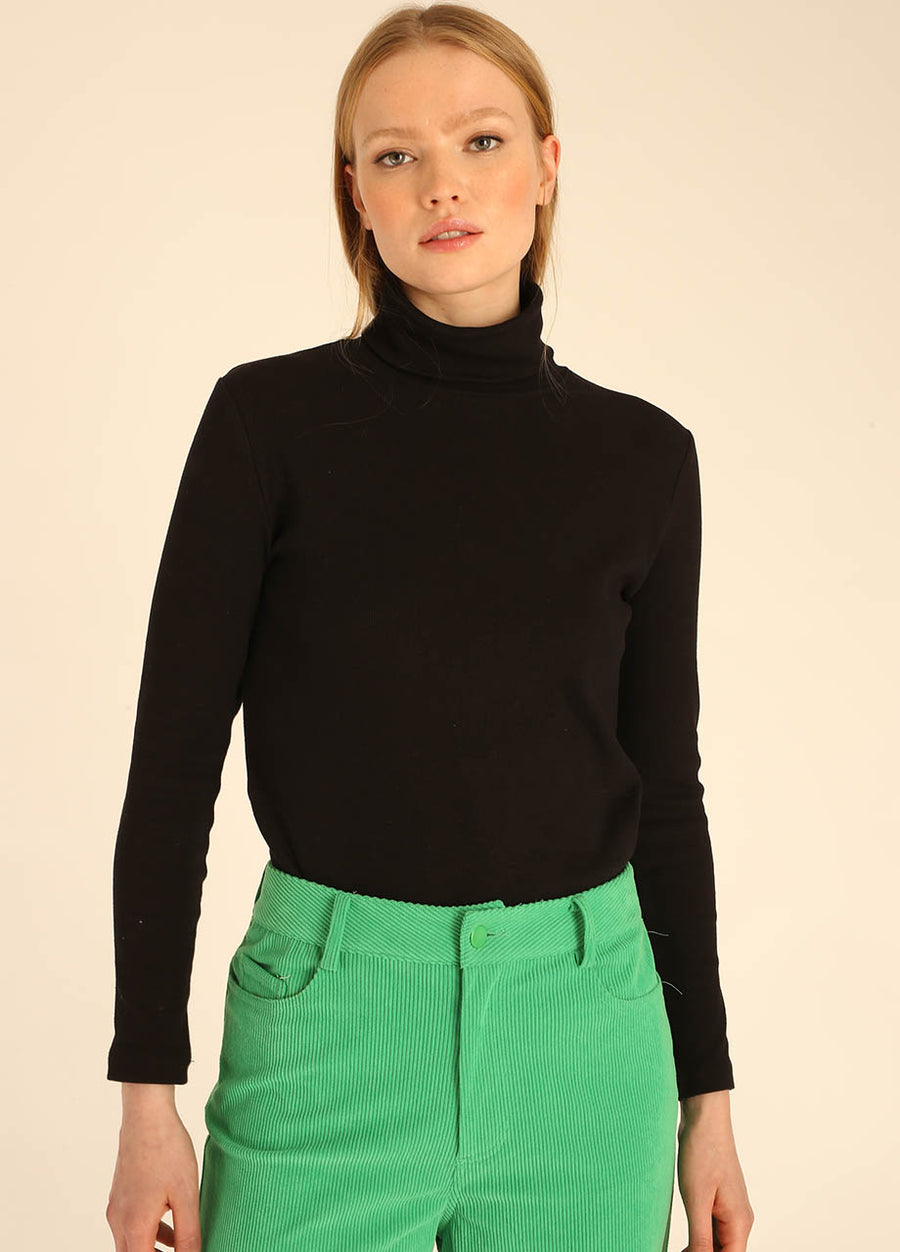 CORDUROY LONG TROUSERS GREEN
