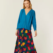 BLUSA ECOVERO AZUL