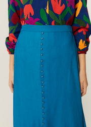 FALDA ECOVERO AZUL