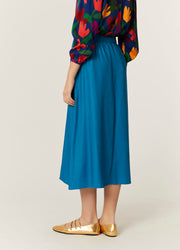 FALDA ECOVERO AZUL