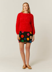 JERSEY LUREX ROJO
