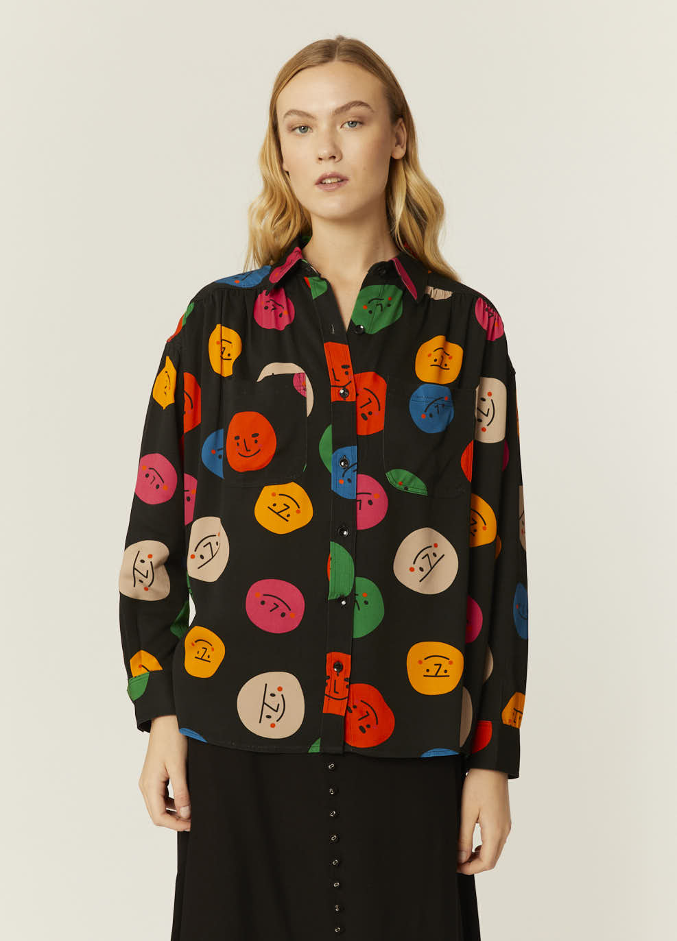 CAMICIA VOLTI OVERSIZE