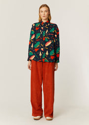 PANTALON PANA ROJO