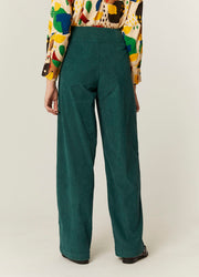PANTALON PANA VERDE