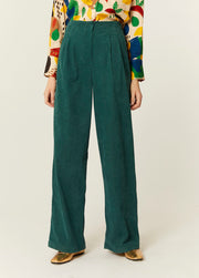 PANTALON PANA VERDE