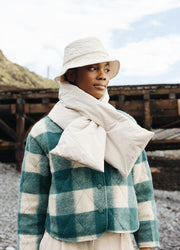 SQUARES JACKET GREEN