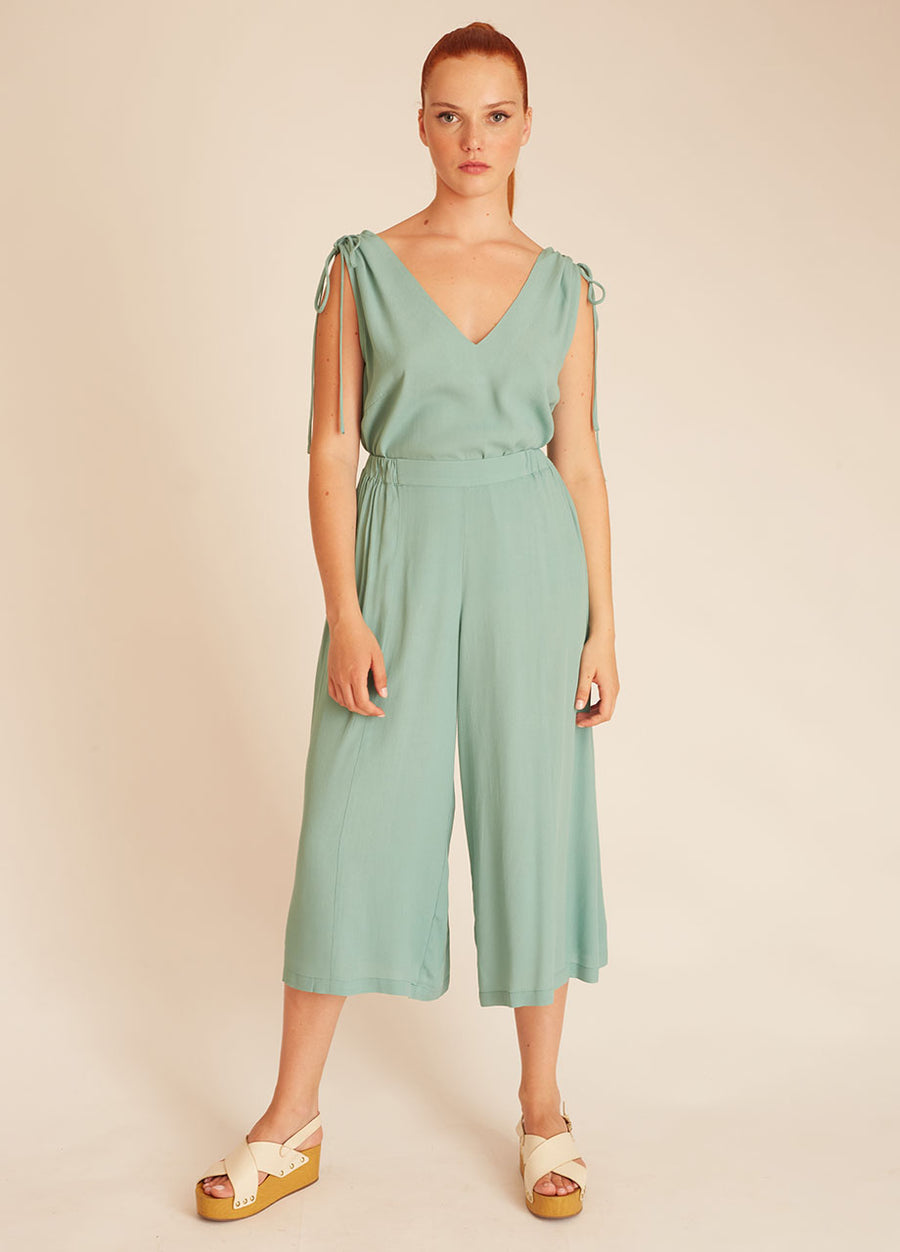VISCOSE CULOTTE GREEN