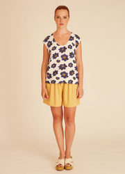 MANICHE FIORI BLU SW