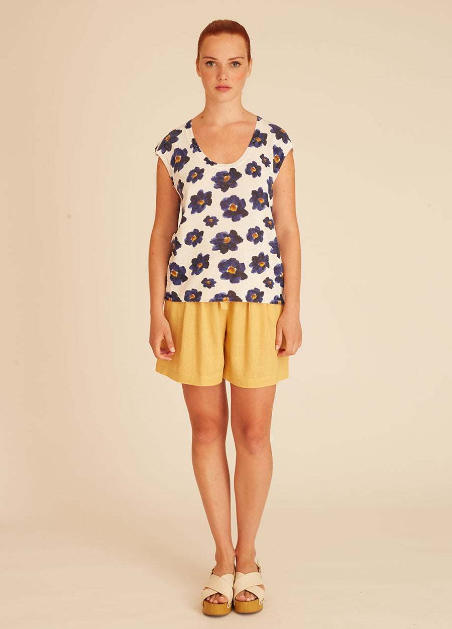 MANICHE FIORI BLU SW
