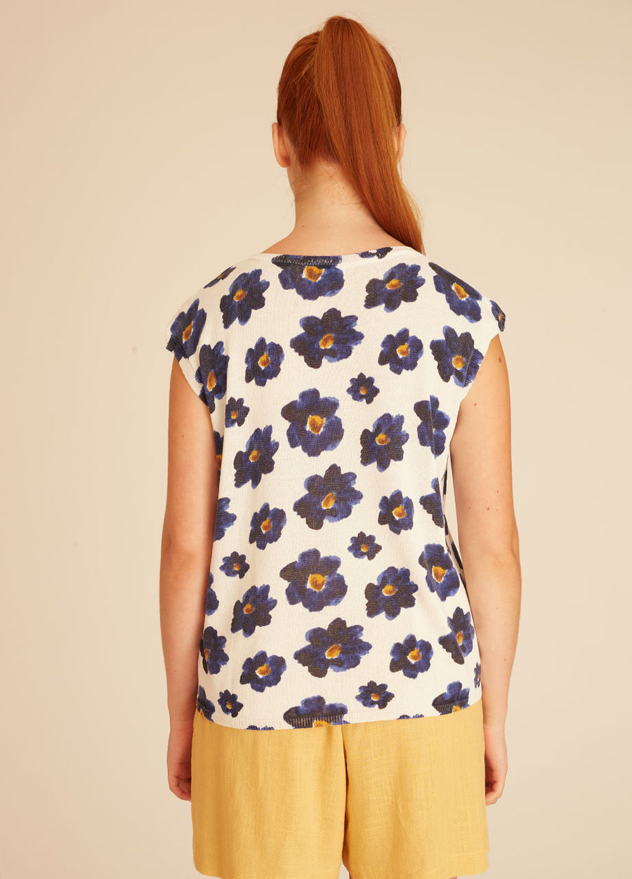 MANICHE FIORI BLU SW