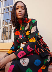 VESTIDO CAMISERO FACES